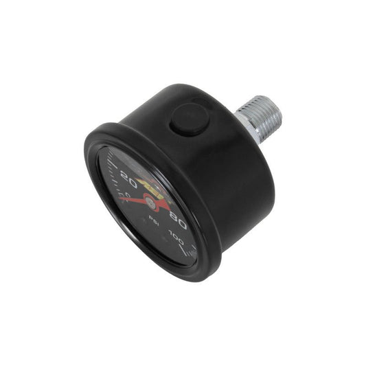 AEM 0-100 PSI Liquid Filled Mechanical Pressure Gauge - 1/8 NPT — AEM