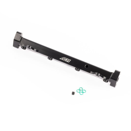 AEM 03-06 Evo 8 & 9 Black Fuel Rail — AEM
