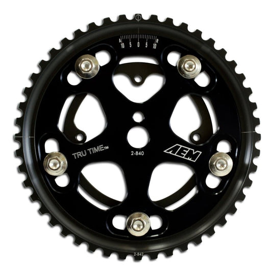 AEM 4G63/T Black Tru-Time Cam Gear — AEM