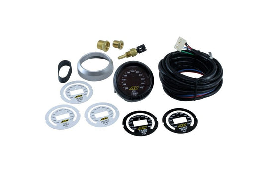 AEM 52mm Temperature (Transmission / Oil / Water) Digital Gauge — AEM