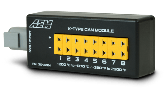 AEM 8 Channel K-Type Thermocouple EGT CAN Module — AEM