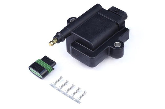 Haltech High Output IGN-1A Inductive Coil w/Built-In Ignitor w/Plug & Pins — Haltech