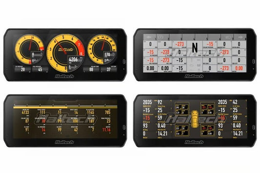 Haltech uC-10 10in Digital Dash Kit w/Cables & Accessories — Haltech