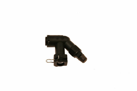McLeod Fitting Elbow Connector W/Bleed Screw For Wire Clip Male Plug In Fittings — McLeod Racing