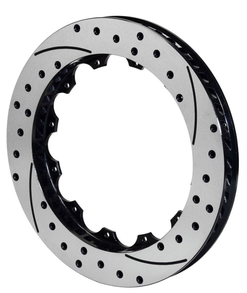 Wilwood Rotor GT Curved Vane Rotor Spec-37 Iron 72 CV 12 x 8.75 Left Hand Side — Wilwood