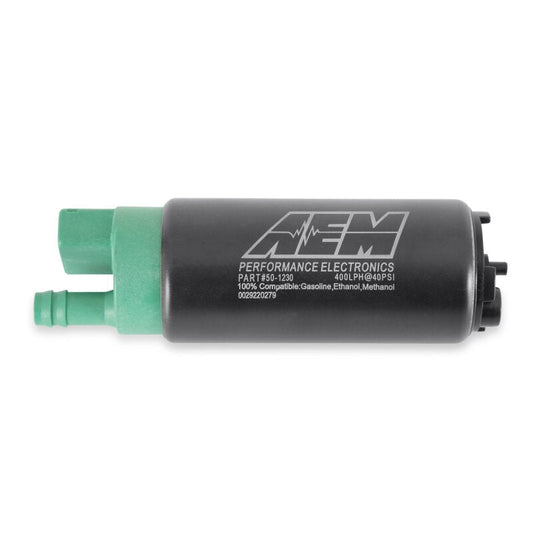AEM 400 LPH High Flow In-Tank Fuel Pump Kit - Double Barb - Ethanol Compatible — AEM