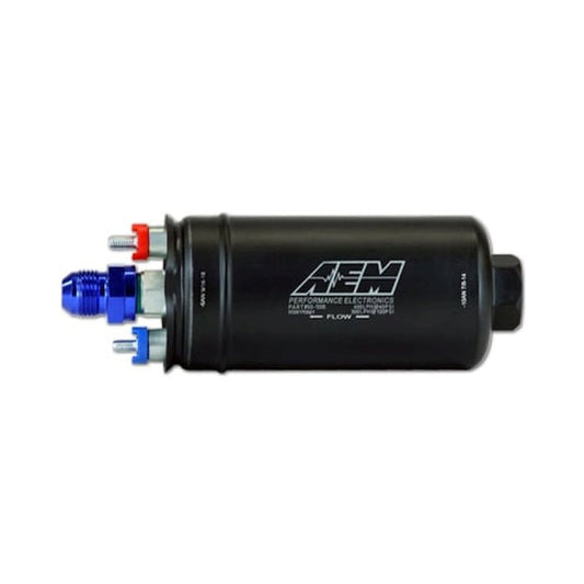 AEM 400LPH High Pressure Fuel Pump -6AN Female Out, -10AN Female In — AEM