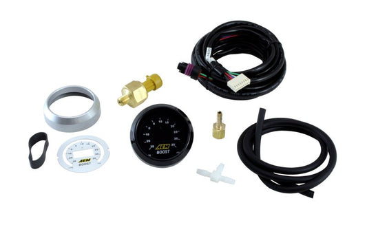 AEM 52mm Boost Digital Gauge -30-35psi — AEM