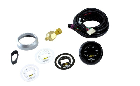 AEM 52mm Pressure (Oil or Fuel) Digital Gauge — AEM