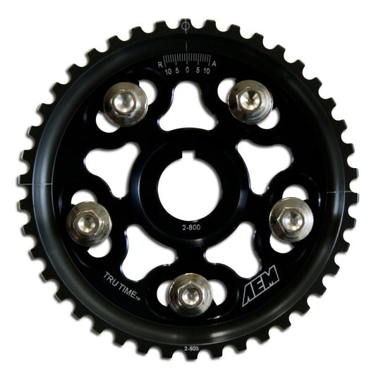 AEM 92-01 Honda Prelude Si VTEC/ Base & SH True Black Tru-Time Cam Gear — AEM