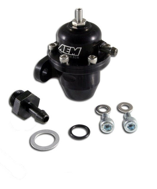 AEM 94-01 Acura Integra / 90-93 Honda Accord / 92-95 Honda Civic / 99-00 Honda Civic Black Adjustabl — AEM