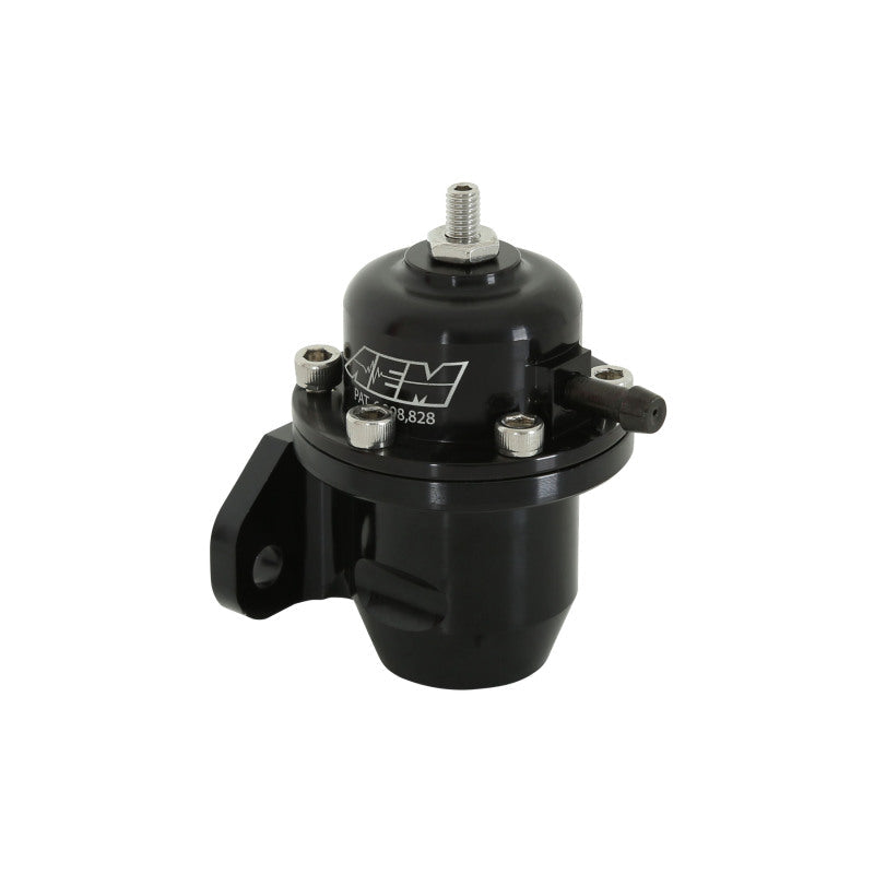 AEM 98-99 Acura CL / 00-05 S2000 / 98-02 Accord / 96-00 Civic Black Adjustable Fuel Pressure Regulat — AEM