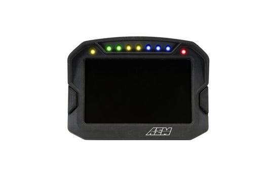 AEM CD-5G Carbon Digital Dash Display w/ Interal 10Hz GPS & Antenna — AEM