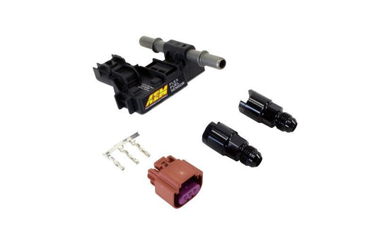 AEM Ethanol Content Flex Fuel Sensor w/ -6AN fittings Kit — AEM
