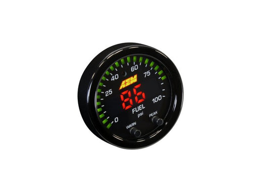 AEM X-Series Pressure 0-100psi Gauge Kit — AEM