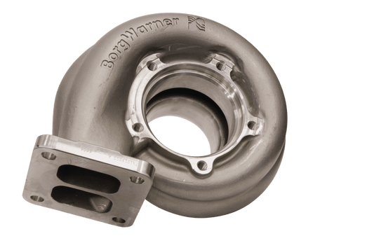 BorgWarner Turbine Housing SX S400 T4 A/R .90 Twin Scroll — BorgWarner