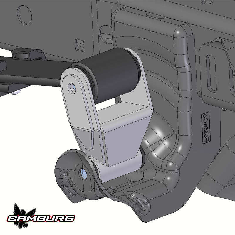 Camburg 10-14 Ford Raptor /04-14 F-150 MIG Shackles (stock length) — Camburg