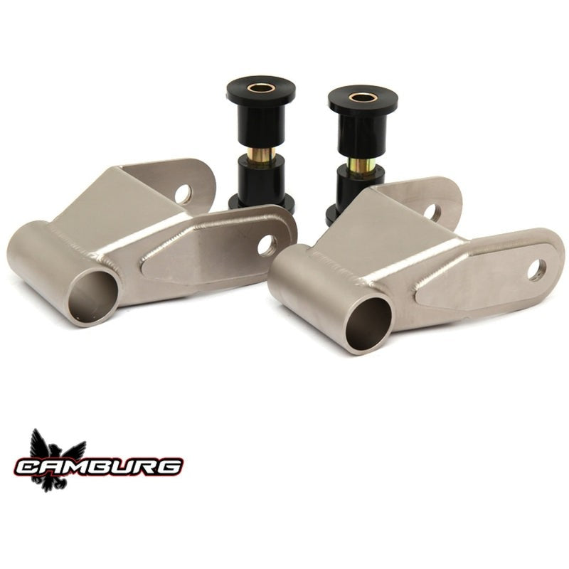 Camburg 17-20 Ford Raptor/ 15-24 F-150 TIG 4130 Shackles (1.5in. extended) — Camburg