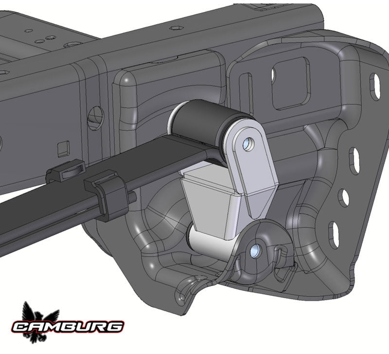 Camburg 17-20 Ford Raptor/ 15-24 F-150 TIG 4130 Shackles (1.5in. extended) — Camburg