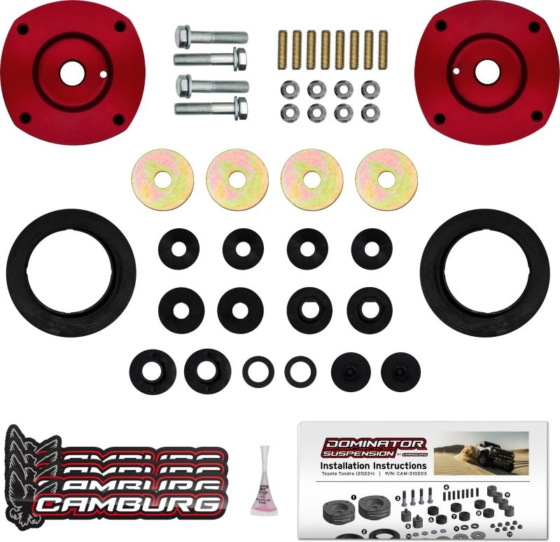 Camburg 22-24 Toyota Tundra 2wd /4wd Dominator Preload Spacer Kit — Camburg