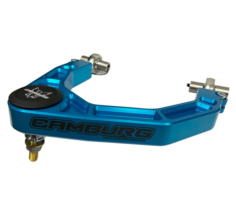 Camburg Chevy/GMC 1500 2WD/4WD 19-23 KINETIK V2 Performance Billet Uniball Upper Arms (King Blue) — Camburg