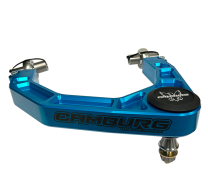 Camburg Chevy/GMC 1500 2WD/4WD 19-23 KINETIK V2 Performance Billet Uniball Upper Arms (King Blue) — Camburg