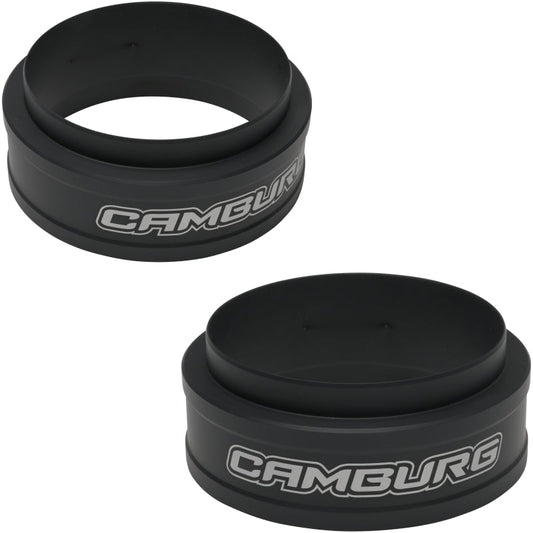 Camburg Ford Raptor 21-23 1.5in Front Spring Preload Spacer Kit (Black) — Camburg