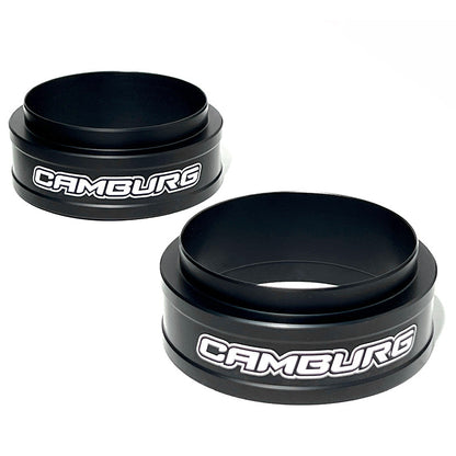 Camburg Ford Raptor 21-23 1.5in Front Spring Preload Spacer Kit (Black) — Camburg