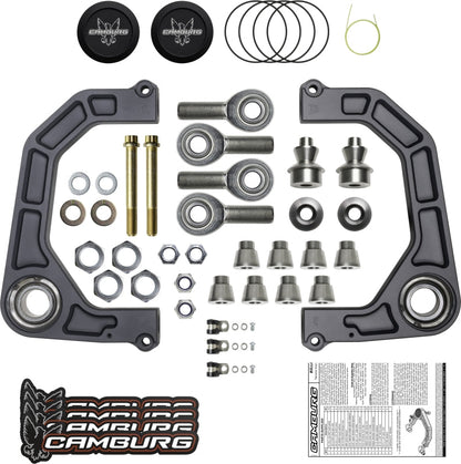 Camburg Toyota Tacoma 05-23 / 4-Runner 03-23 / FJ 07-14 KINETIK V2 Billet Uniball Upper Arms — Camburg
