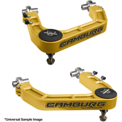 Camburg Toyota Tacoma 05-23 / 4-Runner 03-23 / FJ 07-14 KINETIK V2 Billet Uniball Upper Arms (Gold) — Camburg