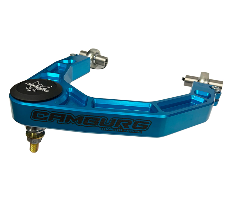 Camburg Toyota Tundra 2WD/4WD 22-23 KINETIK V2 Performance Billet Uniball Upper Arms (King Blue) — Camburg