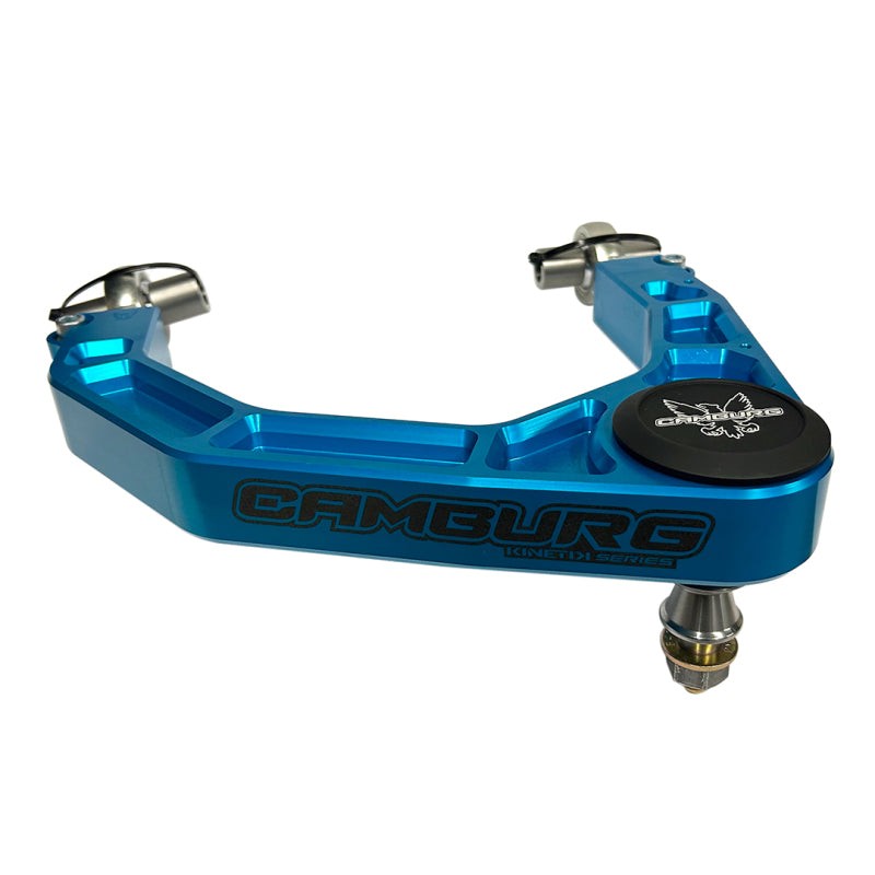 Camburg Toyota Tundra 2WD/4WD 22-23 KINETIK V2 Performance Billet Uniball Upper Arms (King Blue) — Camburg