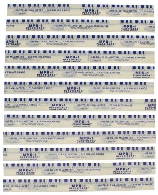 Clevite Plastigage Blue Plastigage - 12 Pack — Clevite