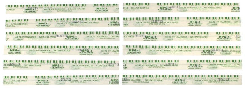 Clevite Plastigage Green Plastigage - 12 Pack — Clevite