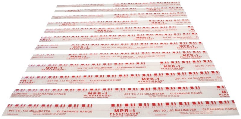 Clevite Plastigage Red Plastigage - 12 Pack — Clevite