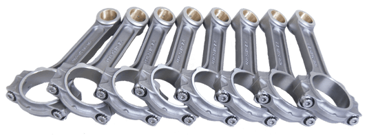 Eagle Chevrolet LS 4340 I-Beam Connecting Rod 6.125in (Set of 8) — Eagle