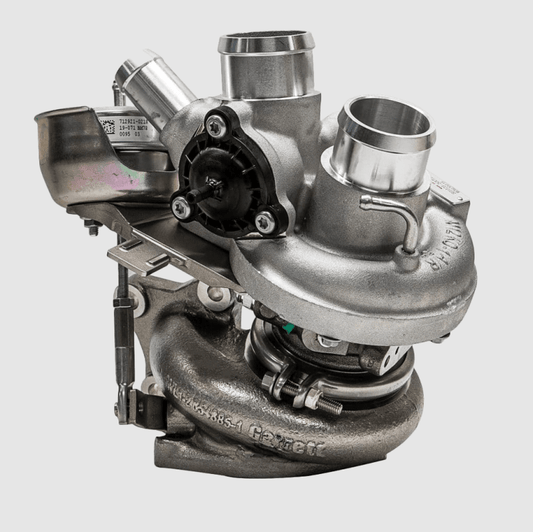 Garrett 13-17 Ford 3.5L EcoBoost Stage 1 GT1749S Twin Turbo Kit (PMAX) — Garrett
