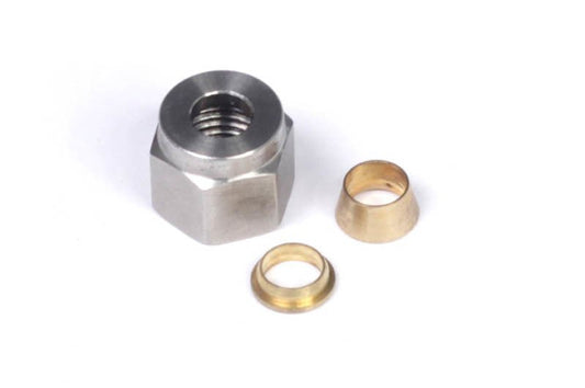 Haltech 1/4in Nut & Brass Ferrule — Haltech