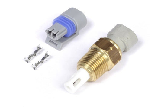Haltech Air Temp Sensor 3/8 NPT 18 TPI (Incl Delphi Plug & Pins) — Haltech
