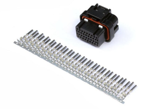Haltech AMP 34 Pin 4 Row 3 Keyway Superseal Connector Plug & Pins — Haltech