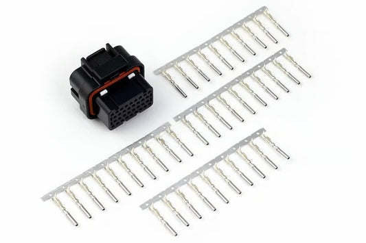 Haltech AMP 34 Pin Key 2 4 Row Superseal Connector Plug & Pins — Haltech