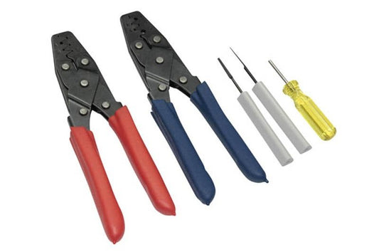 Haltech Dual Crimper Set - Includes 3 Pin Removal Tools — Haltech
