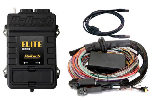 Haltech Elite 1500 Premium Universal Wire-In Harness ECU Kit — Haltech