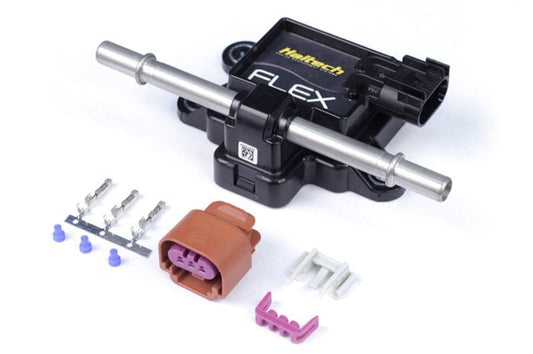 Haltech Flex Fuel Composition Sensor for 3/8 (GM Spring Lock) Fittings w/Plug & Pins — Haltech