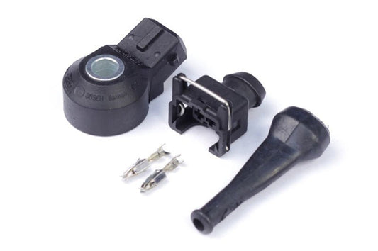 Haltech Genuine Bosch Knock Sensor 8mm (5/16in) Mounting Bolt w/Plug & Pins — Haltech