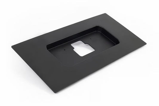 Haltech UC-10 Moulded Panel Mount 250mm x 500mm (10in x 20in) - Black UV Stabilised ABS Plastic — Haltech