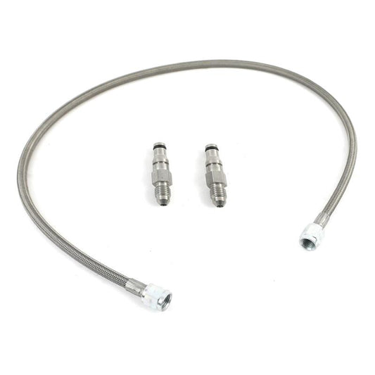 McLeod 2015+ Ford Mustang Steel Braided Hydraulic Clutch Line — McLeod Racing