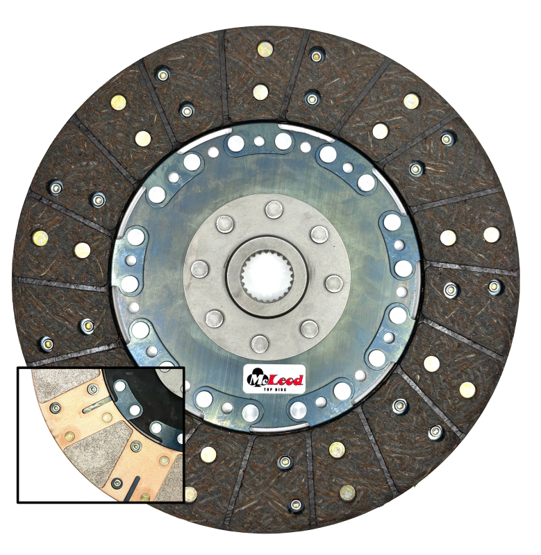 McLeod Racing RST HD Twin - For Large Diameter Flywheel - Red Ring - 1-1/8 x 26 Spline — McLeod Racing