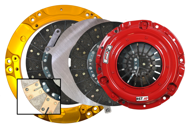 McLeod Racing RST HD Twin - Metric Ring - 97-15 GM LS - 01.5-17 Mustang 4.6/5.0L - 1-1/8 x 26 Spline — McLeod Racing