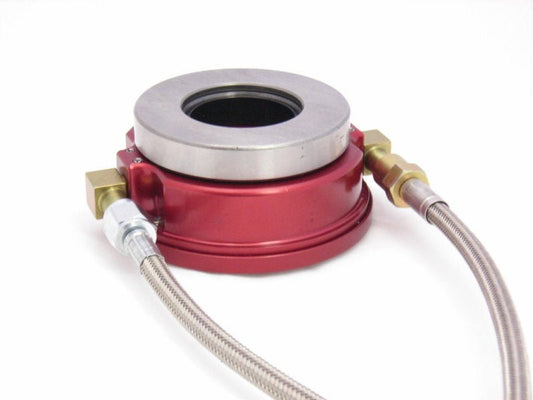 McLeod Slip On Bearing W/Elbow Fit. & Adj Screw Ford/MOPAR W/Round Face Bearing — McLeod Racing